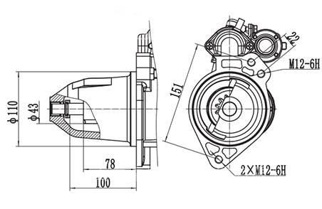 【 3964428 3964432康明斯起动机,3957594 3964427 价格,图片,配件厂家】